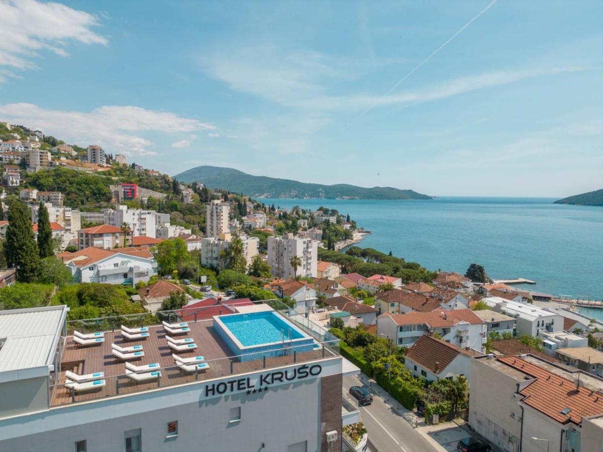 Garni Hotel Kruso Herceg Novi Esterno foto